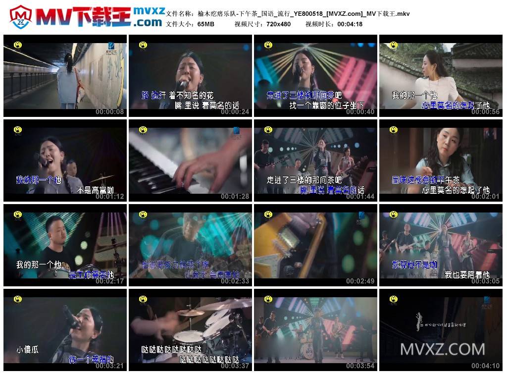 榆木疙瘩乐队-下午茶_国语_流行_YE800518